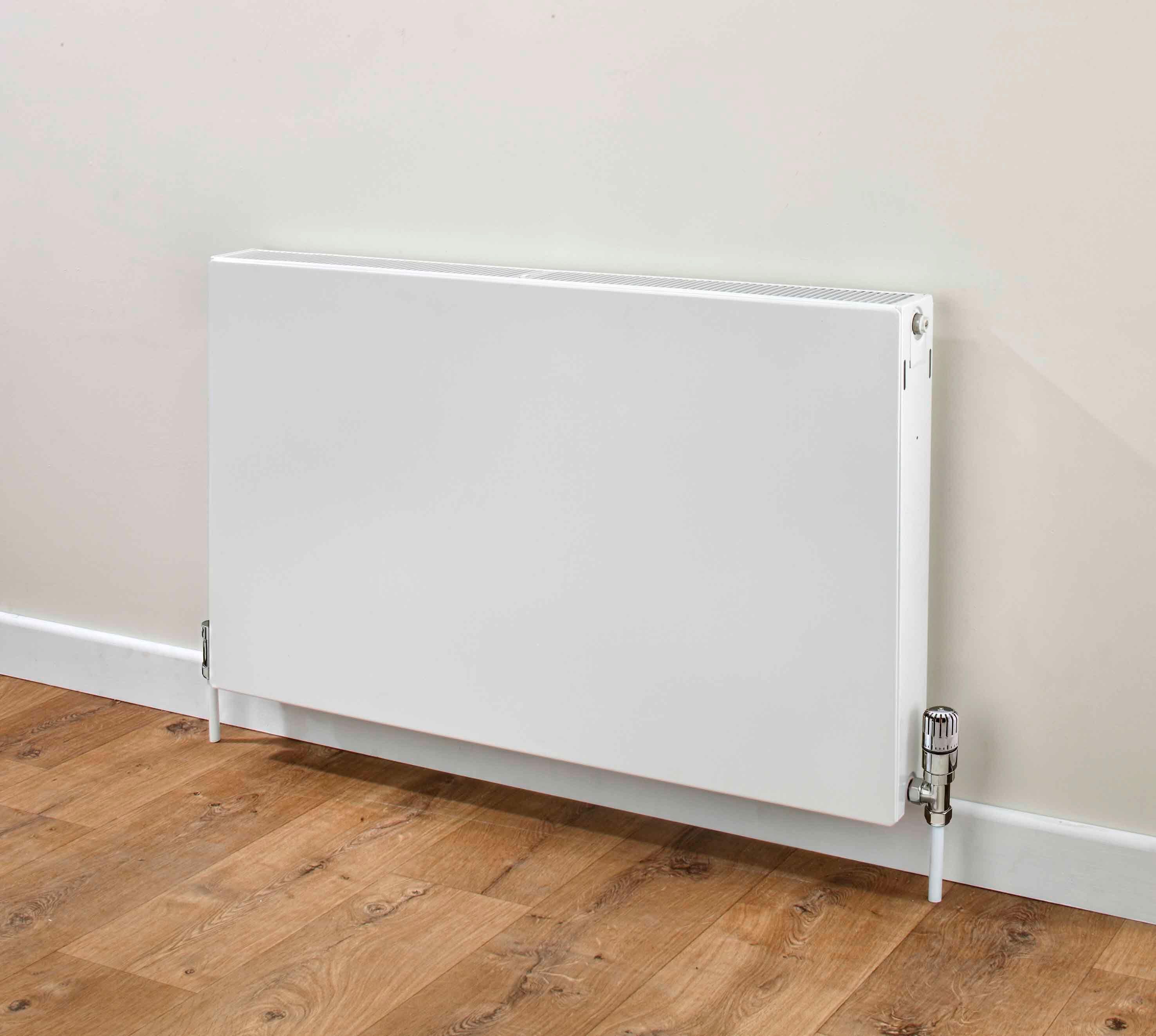 Harmoni Baylam Flat Panel White Double Radiator 700mm x 600mm