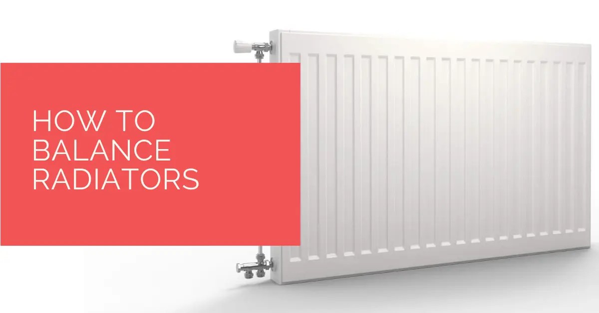 How To Balance Radiators Heat Pump Source