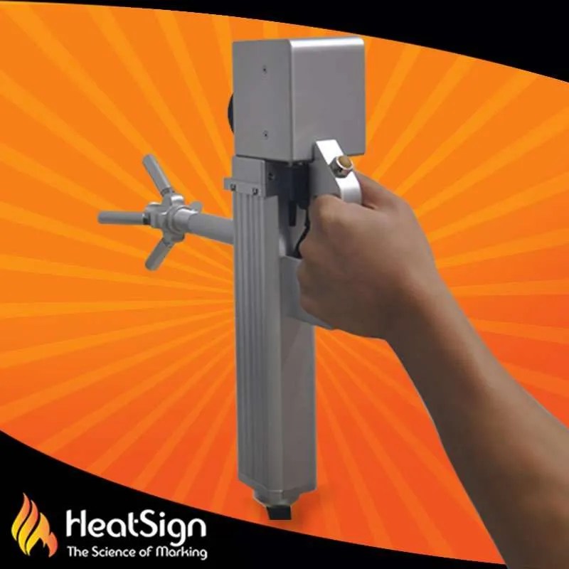 High Speed Handheld Laser Engraver Marking MachineHeatSign