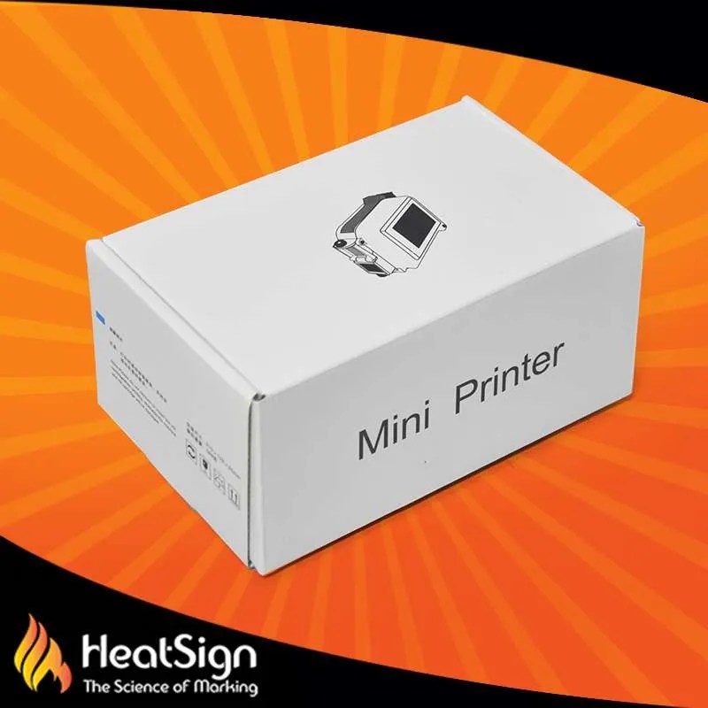 HighPerformance HeatSign Mini Portable Inkjet Printer