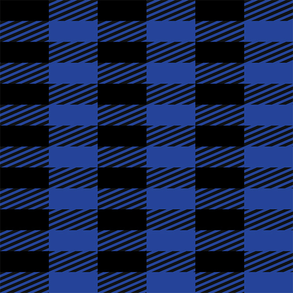 Blue Buffalo Plaid Heat Transfer Source