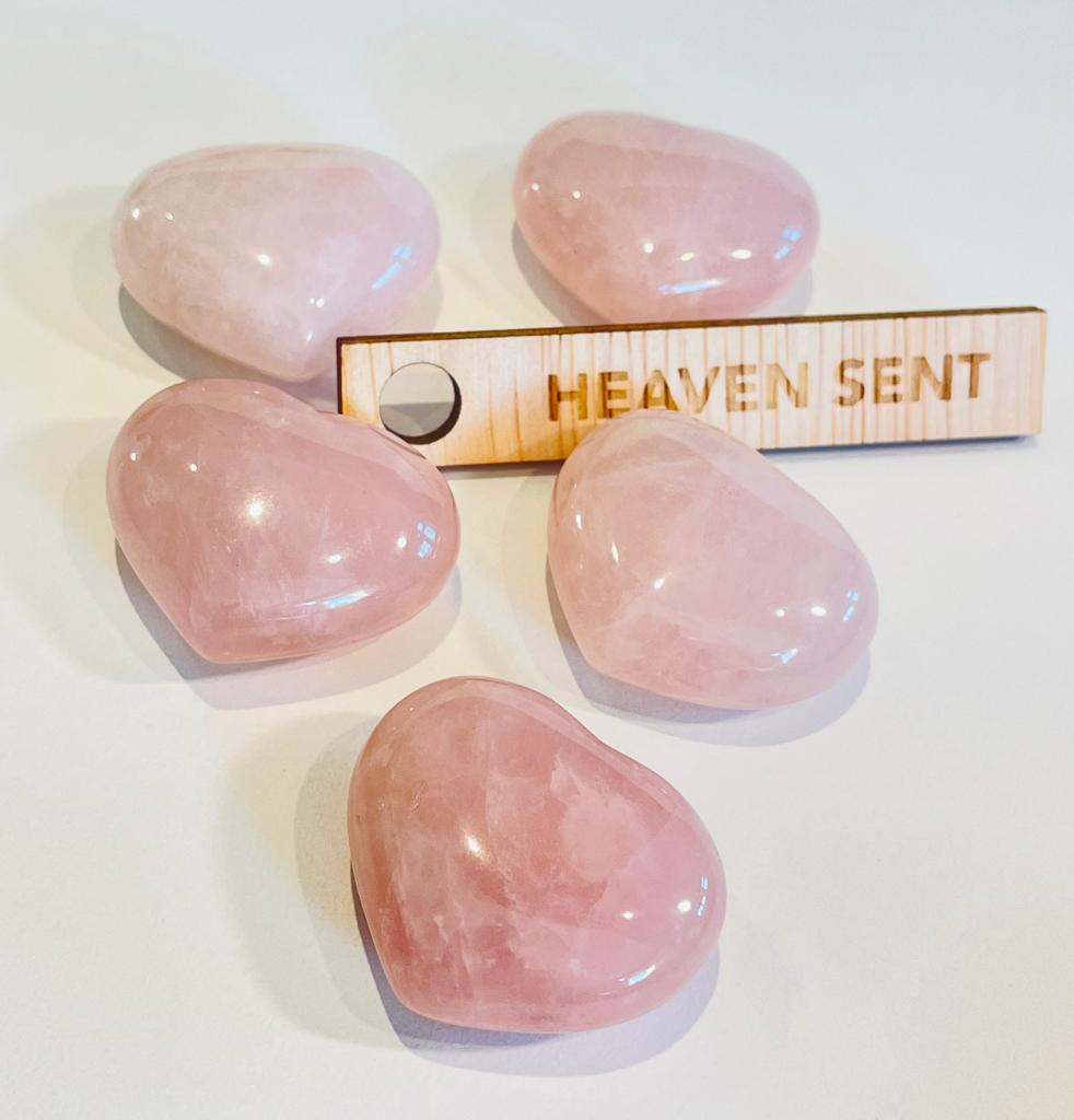 Rose Quartz Worry Stone