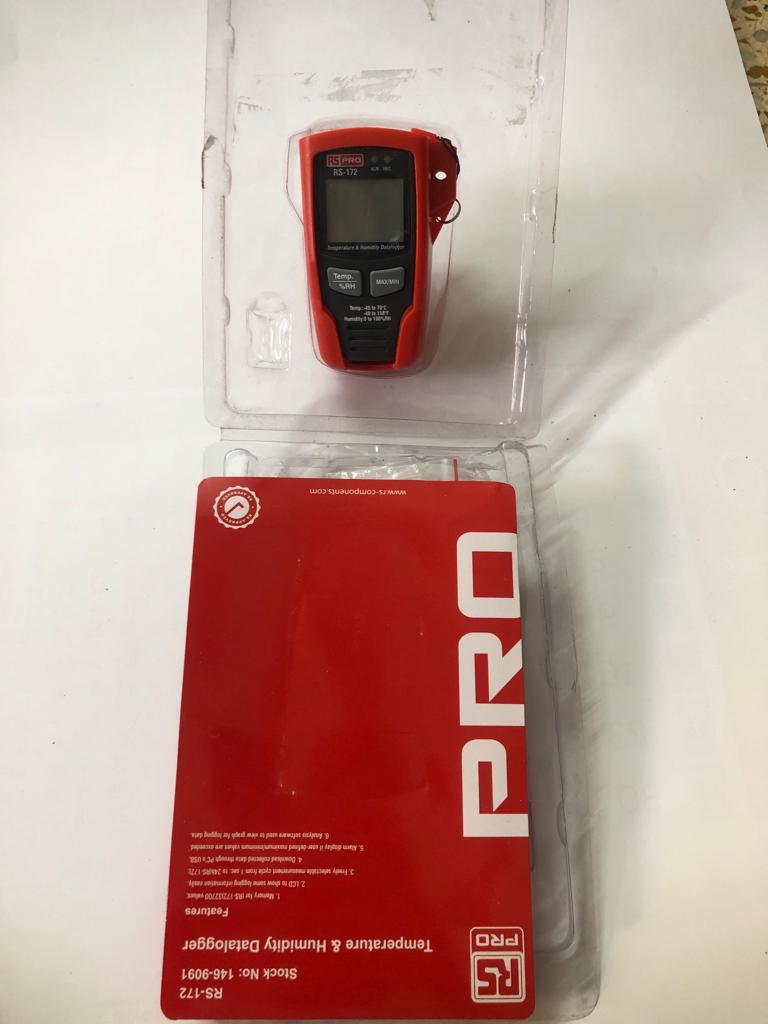 RS PRO HUMIDITY DATA LOGGER RS172 Heaven Traders Managing Industry
