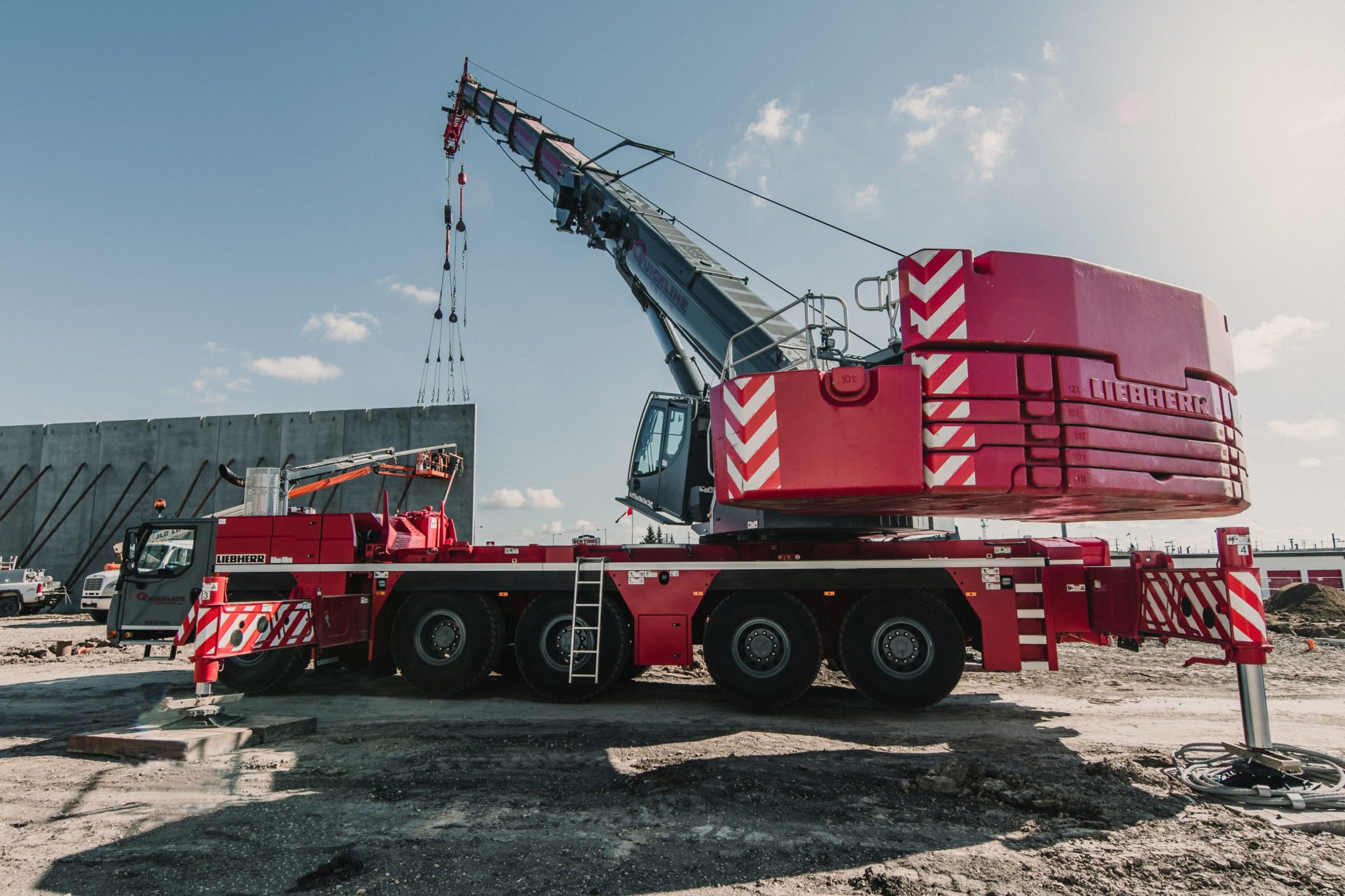 Liebherr LTM 12505.1 for Eagle Builders' 20 year Celebration Heavy