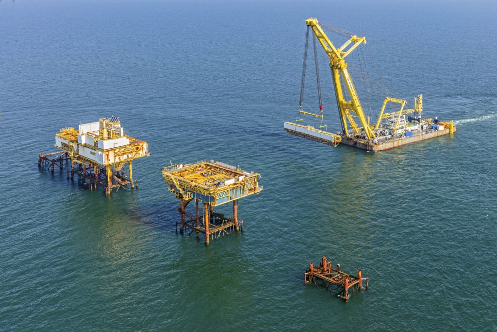 HEBO on the L7 Platform Project in Dutch North Sea