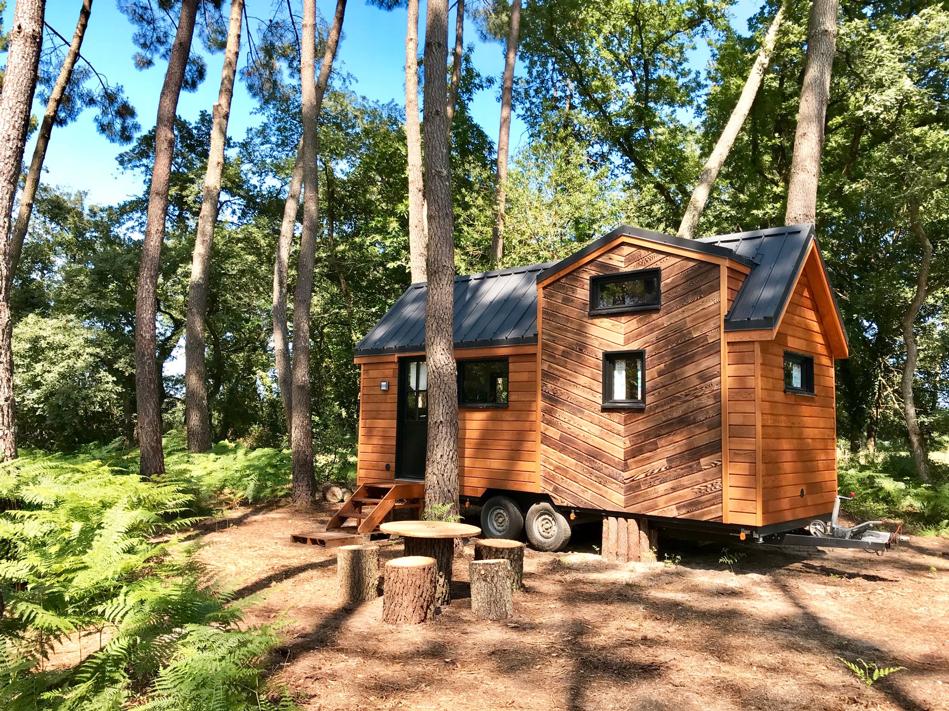 La Calypso Tiny House Pays de la Loire location insolite