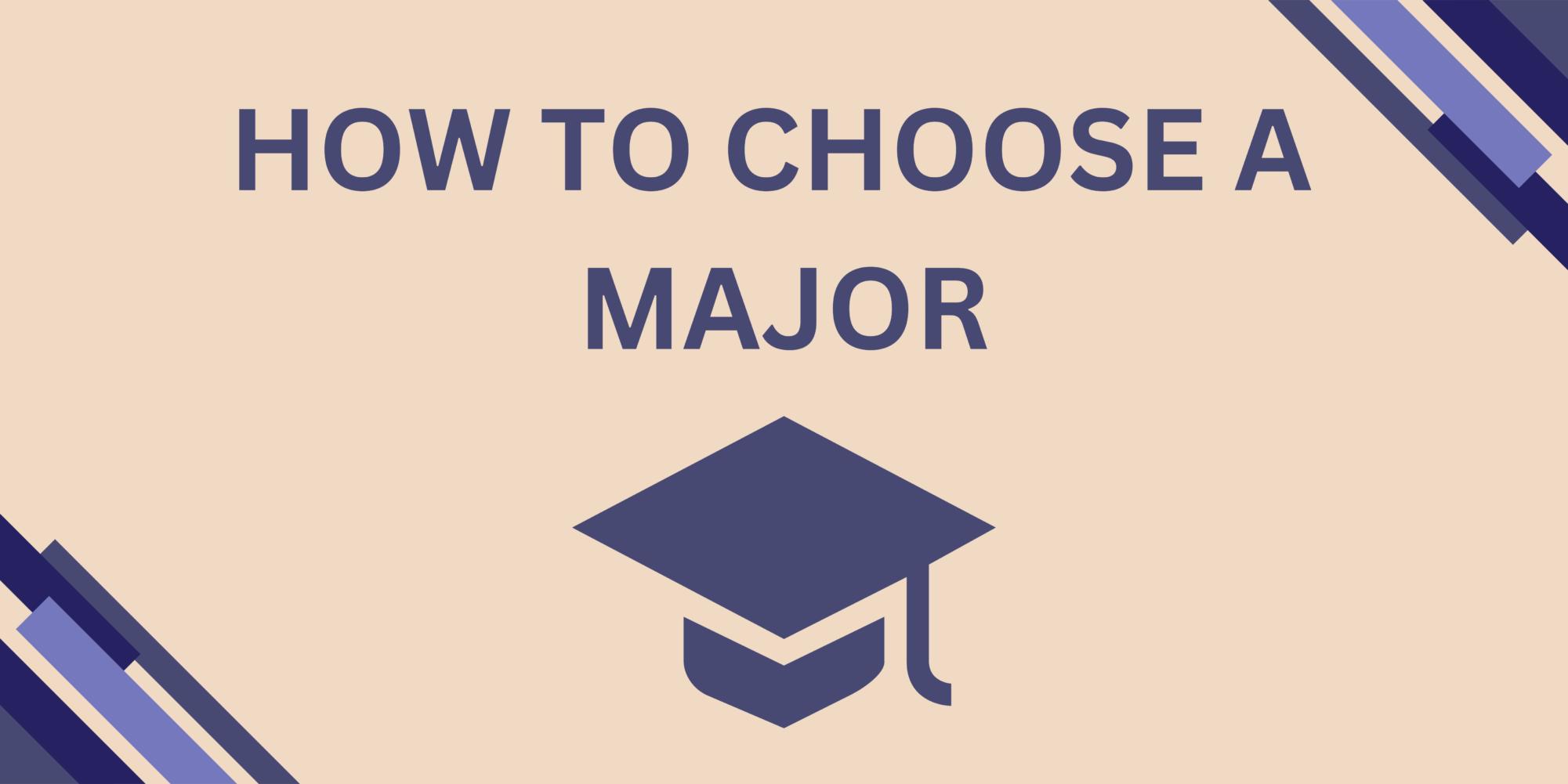 Infographic How to choose a college major The Hawk Eye