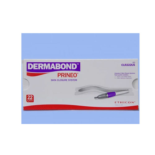 Ethicon SKU CLR222US DERMABOND PRINEO SKIN CLOSURE SYSTEM 1 BOX