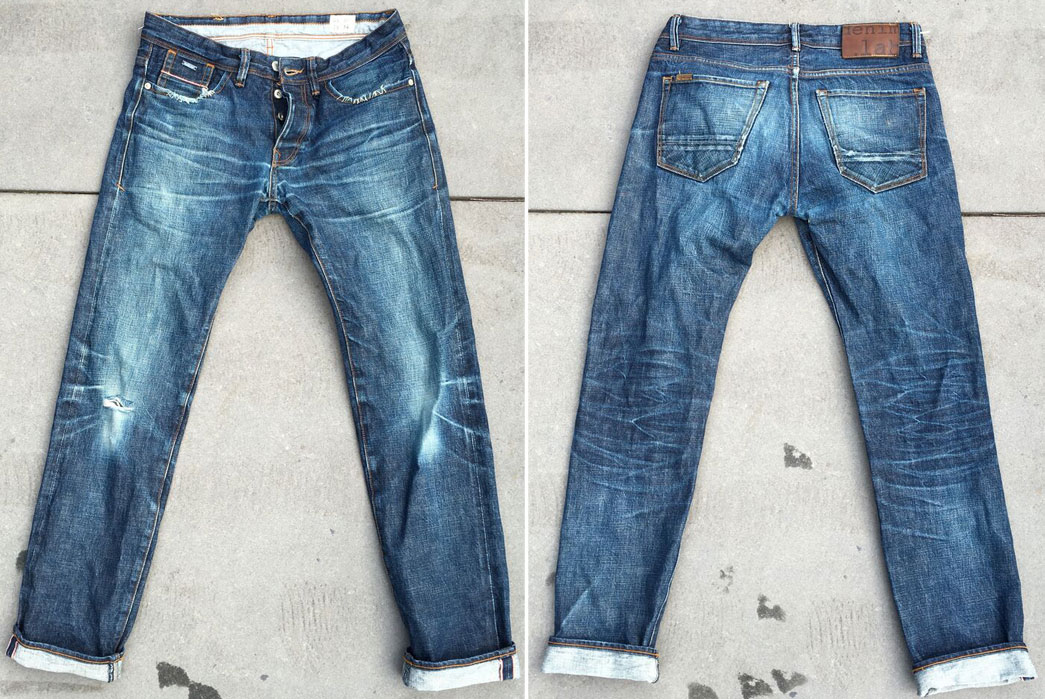 Fade of the Day Denim.Lab Regular Kuroki Prototype (2 Years, 7 Months