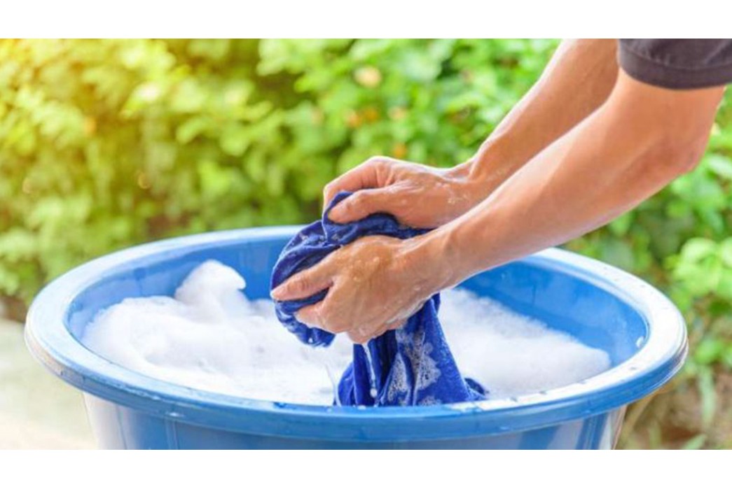 Washing Clothes In Water