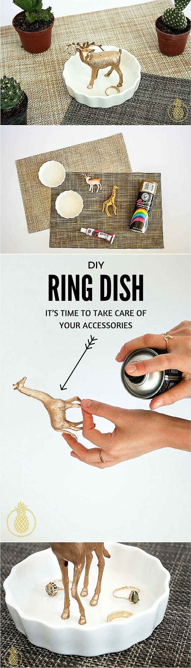 DIY SUPER CUTE Ring Dish