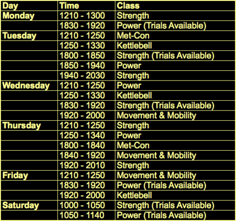 grit schedule - heechai.com