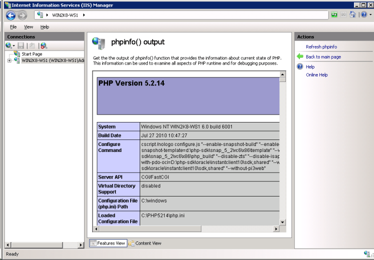 IIS and PHP on Windows 8/8.1 HeelpBook