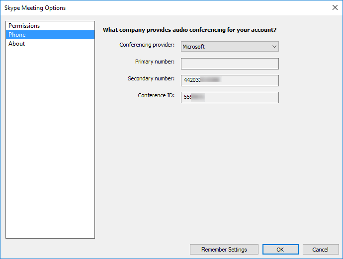 Understanding Skype for Business PSTN Conference ID