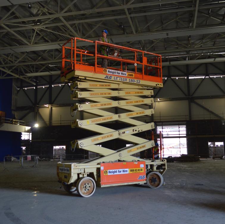 JLG Liftlux 18012 Battery Scissor for hire