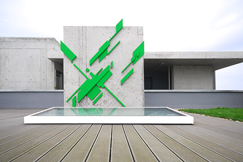 rooftop installation, Hamburg, 2014