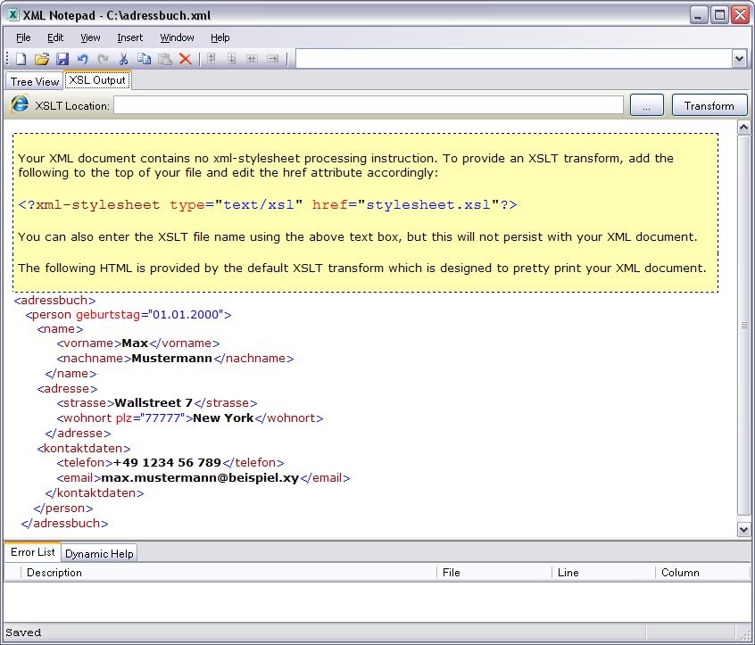 XML Notepad 2007 heise Download