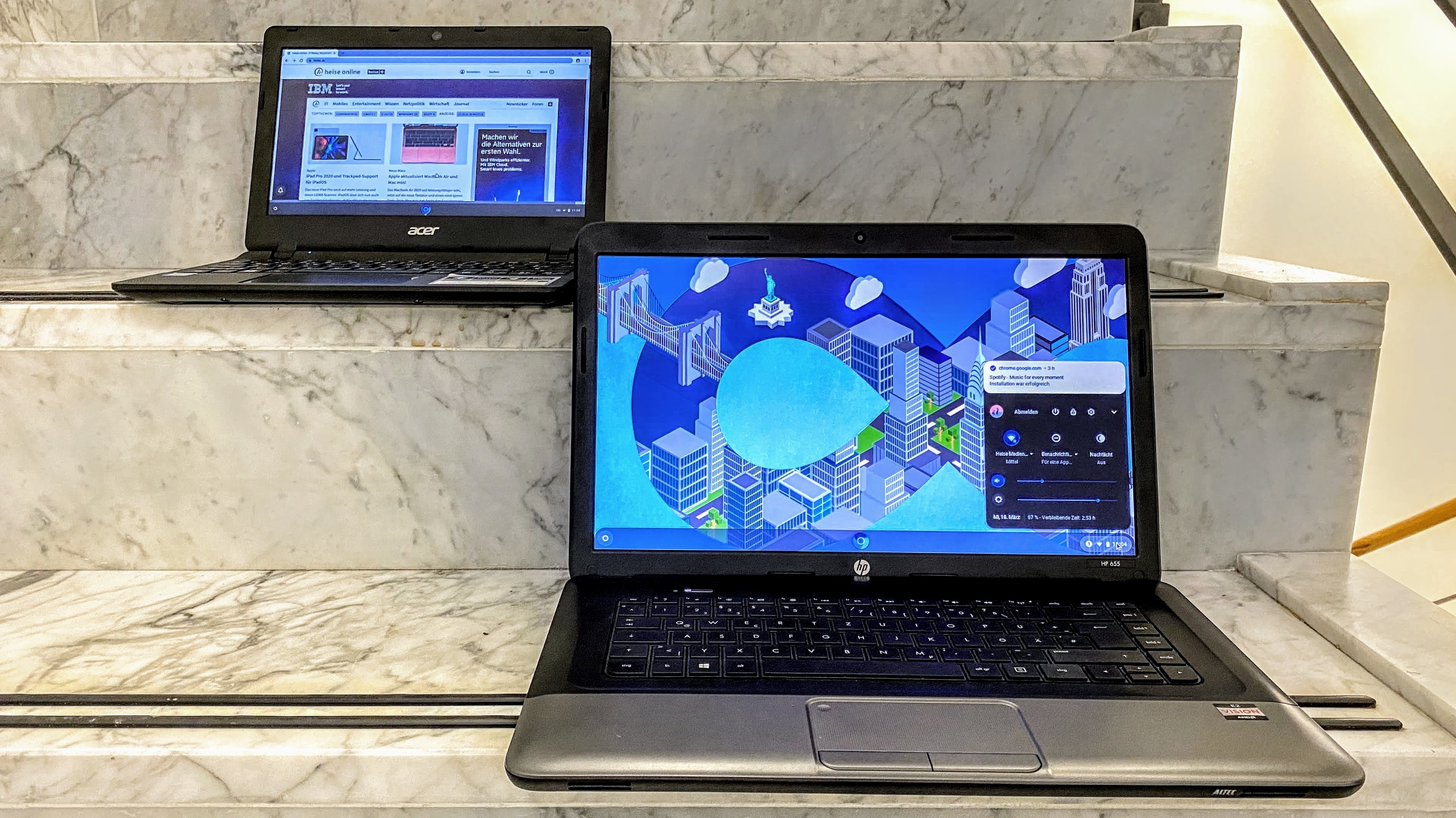 Alten Notebooks Neues Leben Einhauchen Mit Chrome Os Heise Online