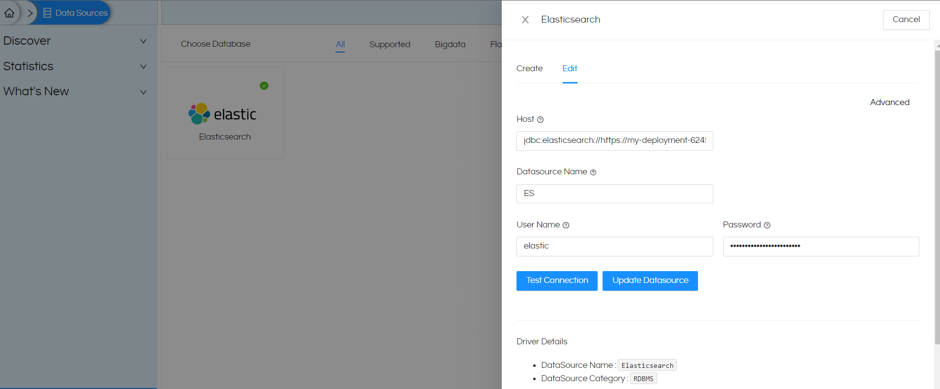 Using Elasticsearch With Open Source Bi Product Helical Insight