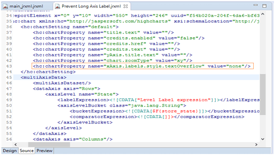 Display Axis Label Name Fully Without Any Truncation in HTML Chart