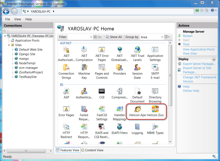 Running Django on Windows (with performance tests
