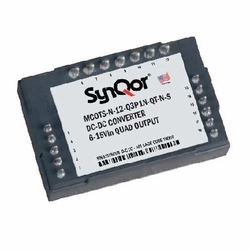 MilCOTS Quad Output NonIsolated DCDC Converters Helios Power
