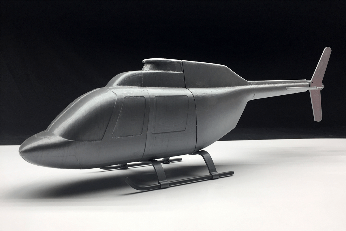 Bell Ranger HeliPrinted 3D Print Helicopter