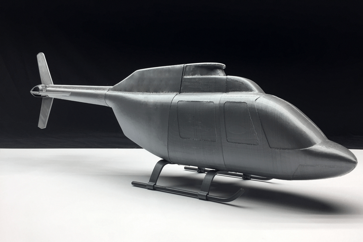 Bell Ranger HeliPrinted 3D Print Helicopter
