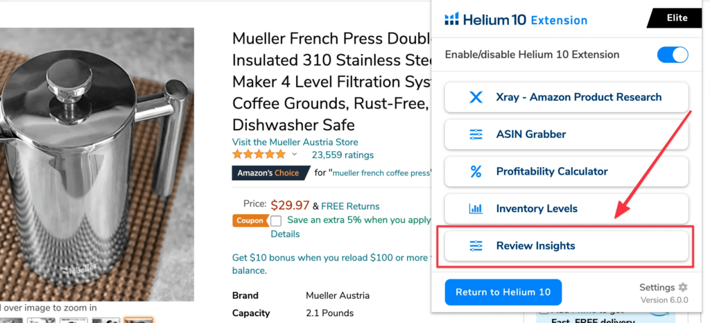 Using Amazon Reviews for Competitor Analysis Helium 10
