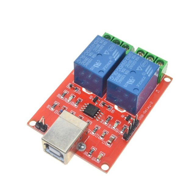 2 Channel 5V Relay Module 10AMP USB