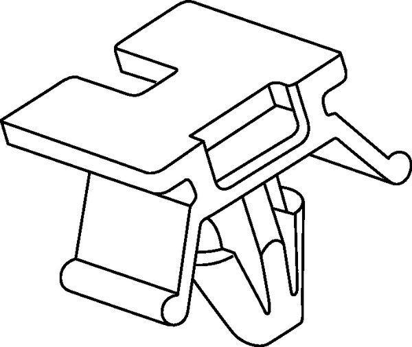 Connector Clips for round holes Big Connector Clip (15101837)