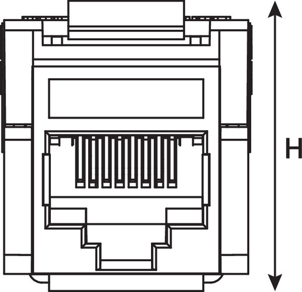 Keystone Jacks RJ45FC6 (85225068)