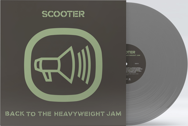 SCOOTER Back to the heavyweight Jam LP silver vinyl › Hellion Records