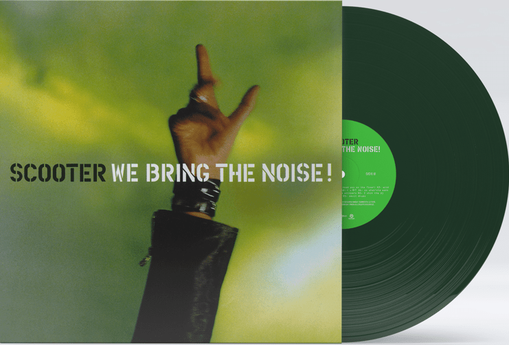 SCOOTER We bring the noise LP green vinyl › Hellion Records