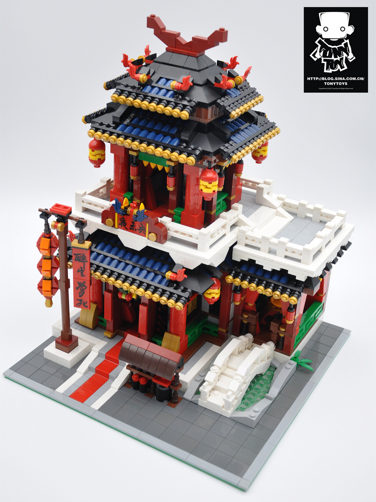 LEGO Modular chinese restaurant HelloBricks