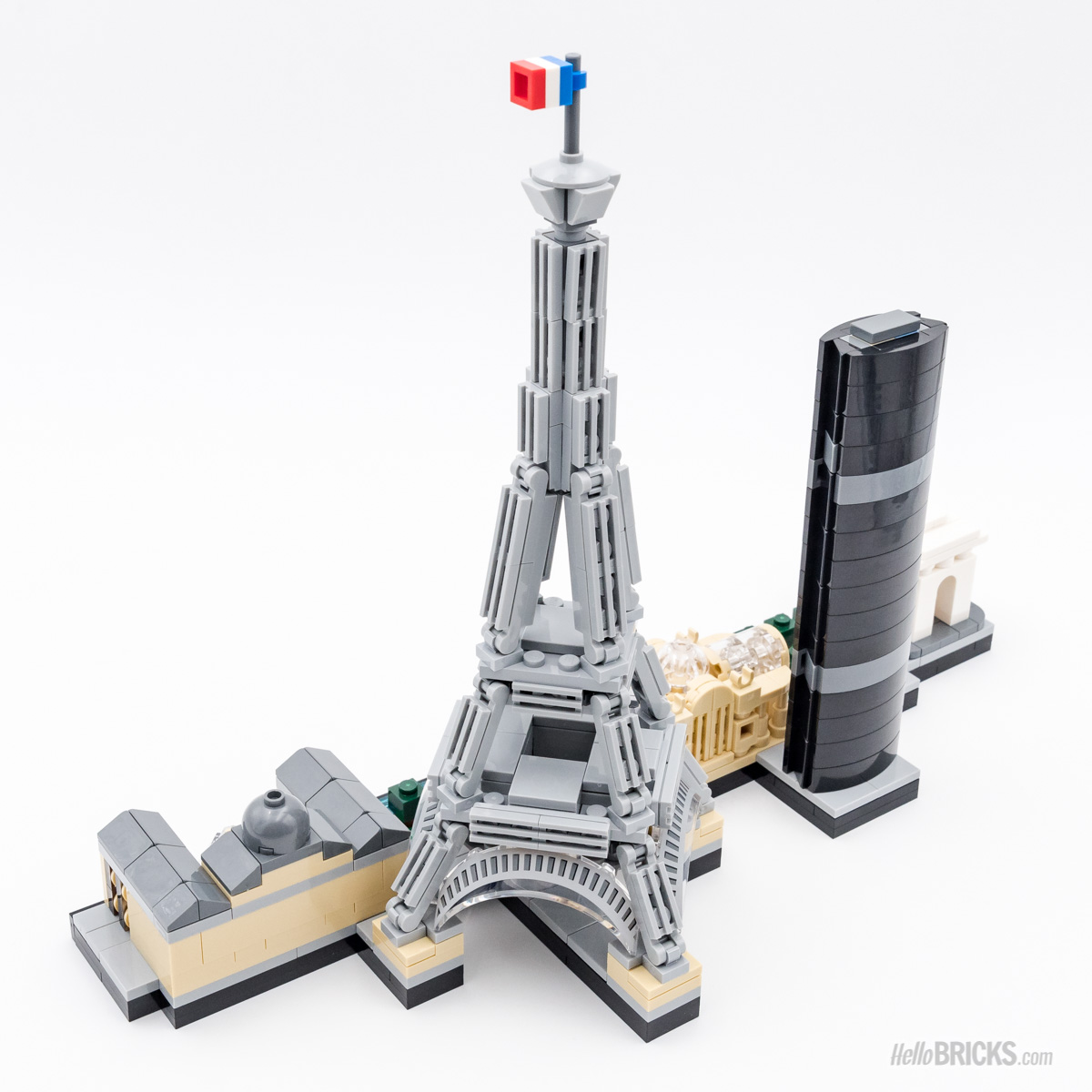 REVIEW LEGO Architecture 21044 Paris skyline cocorico ? HelloBricks