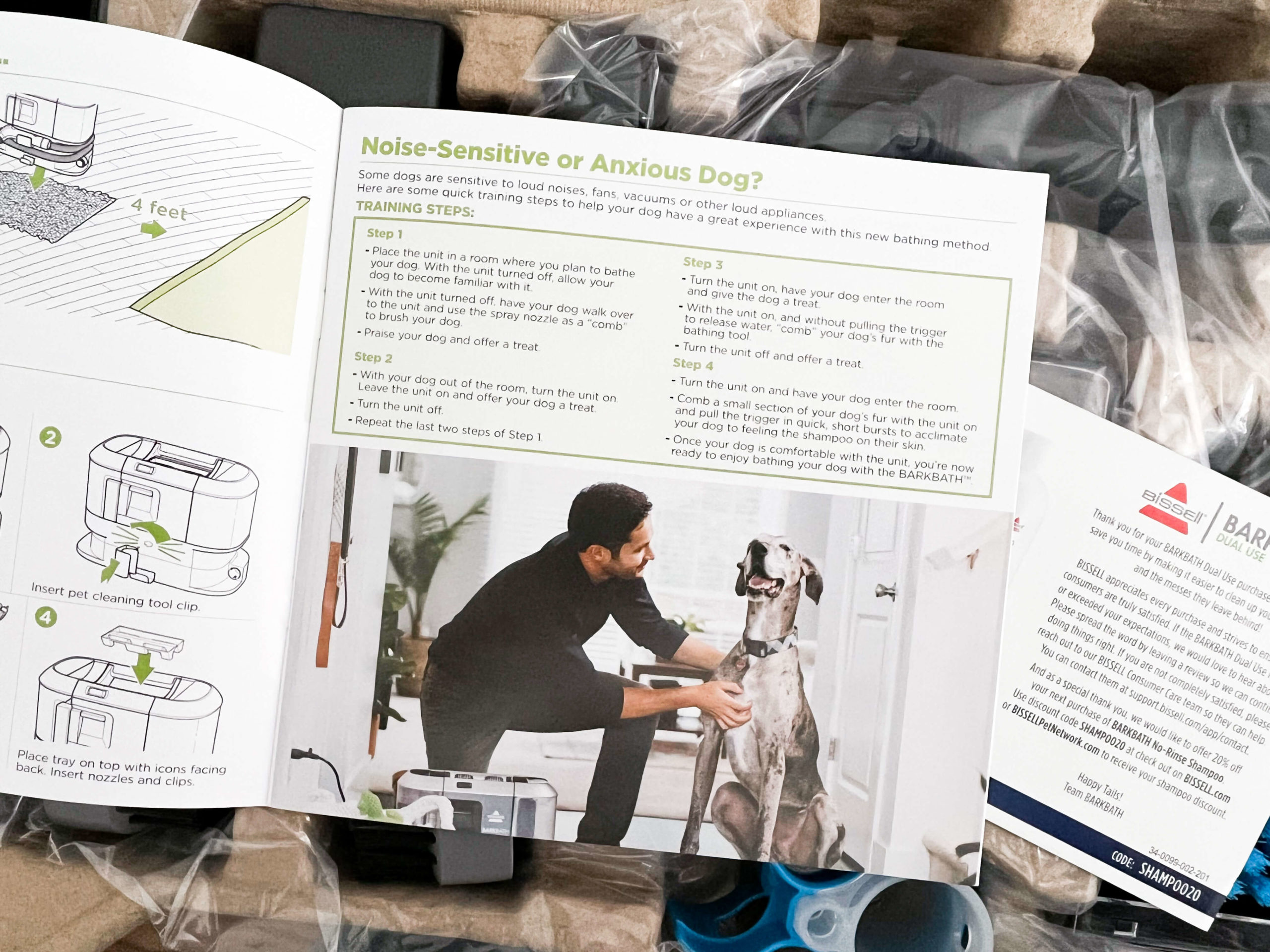 Bissell Bark Bath Review for Great Danes Hello Danes