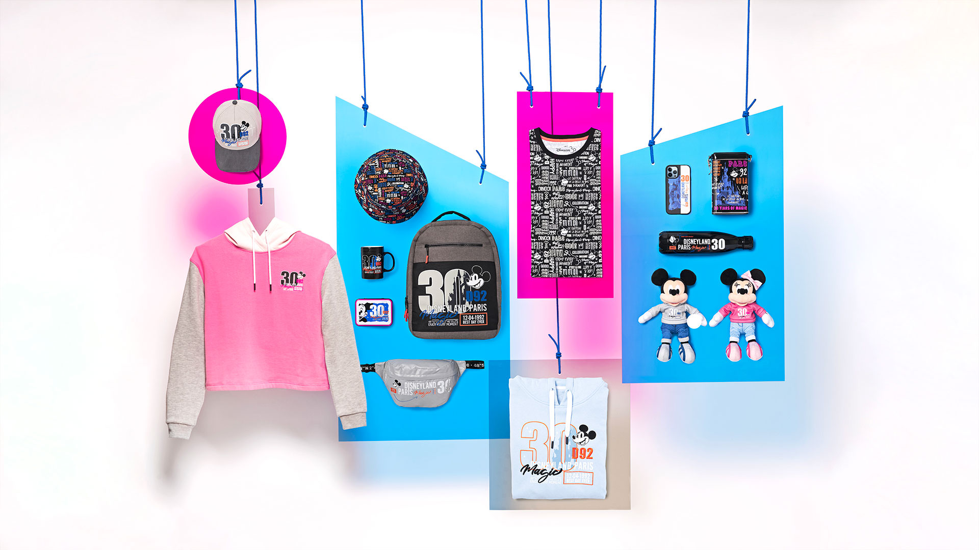 Où acheter les souvenirs et collections des 30 ans à Disneyland Paris