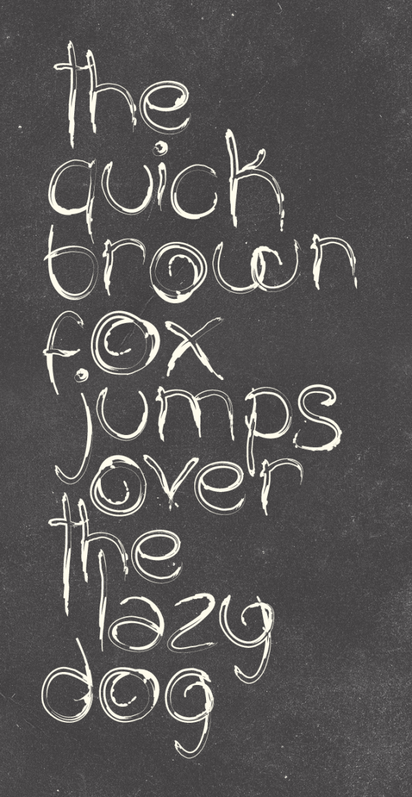 HelloFont Vector Fonts Liquid paper