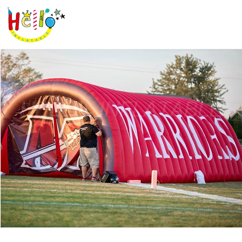 Customized Inflatable Entrance Tunnel Inflatable Sport Football Tunnel For Football GamesHello
