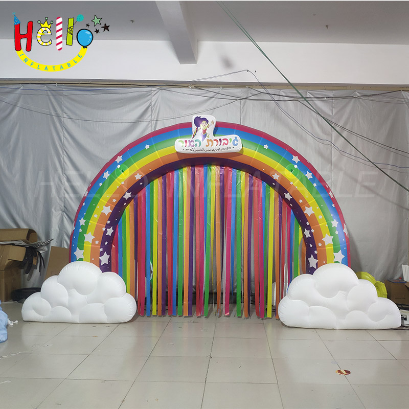 Custom birthday party inflatable arches inflatable entrance with