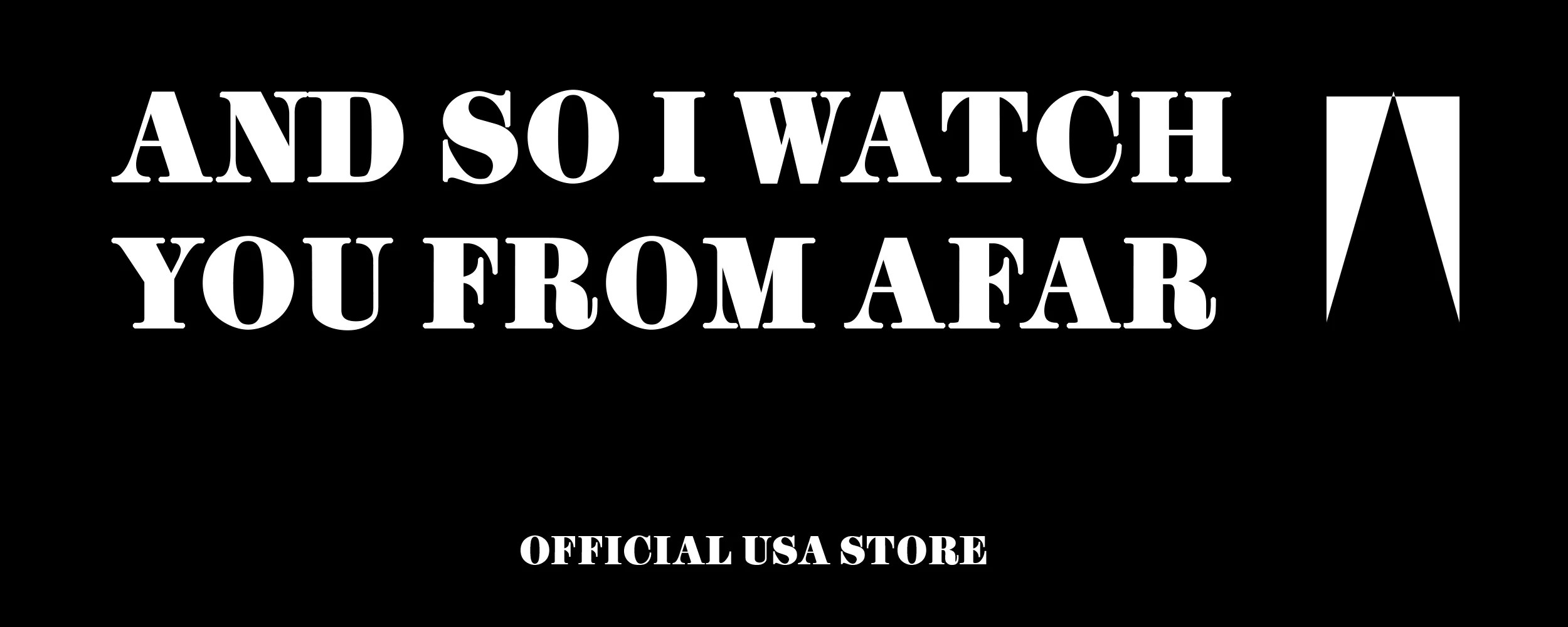 And So I Watch You From Afar Official Merch Store Hello Merch