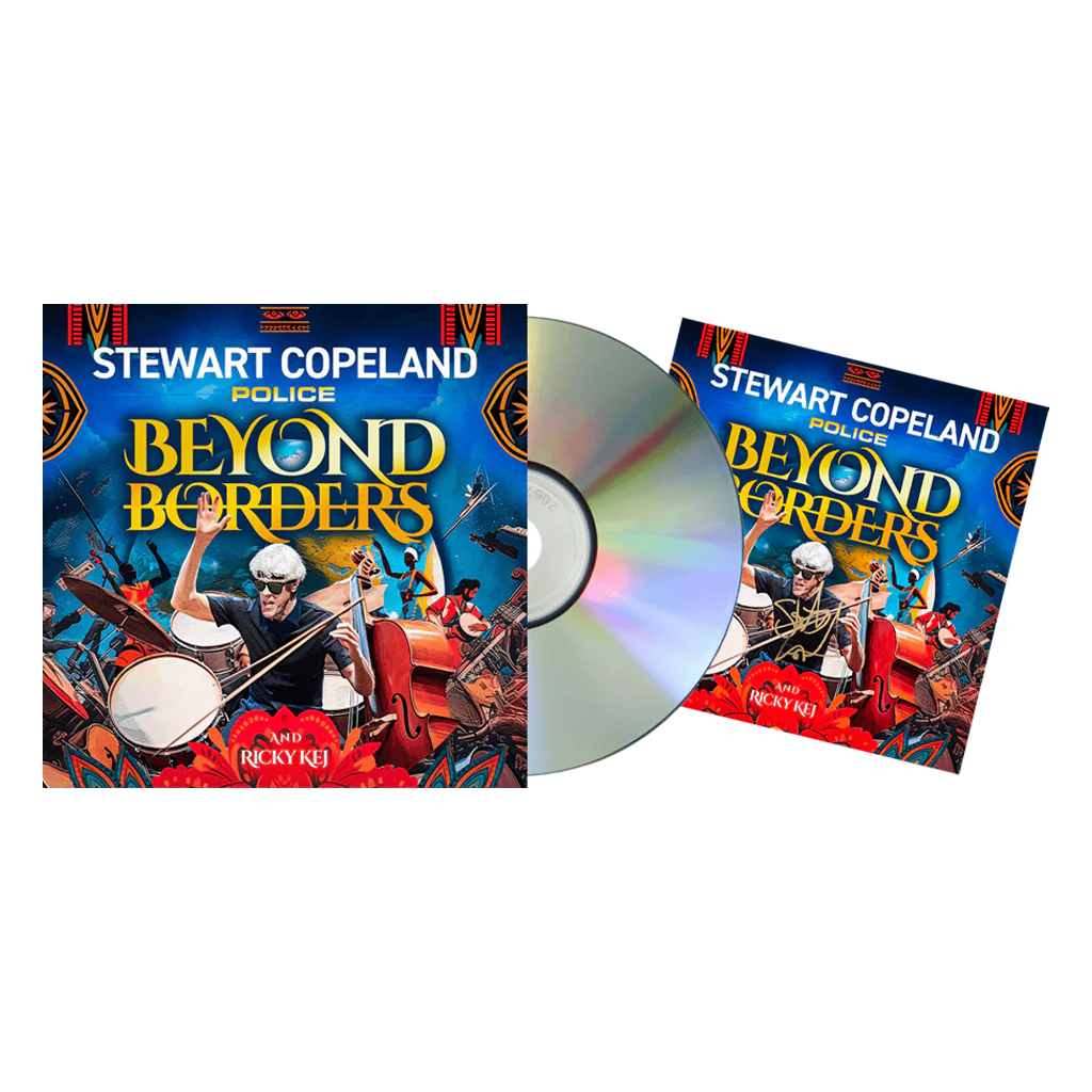Stewart Copeland Autographed Beyond Borders CD