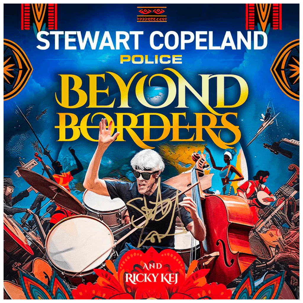 Stewart Copeland Autographed Beyond Borders CD