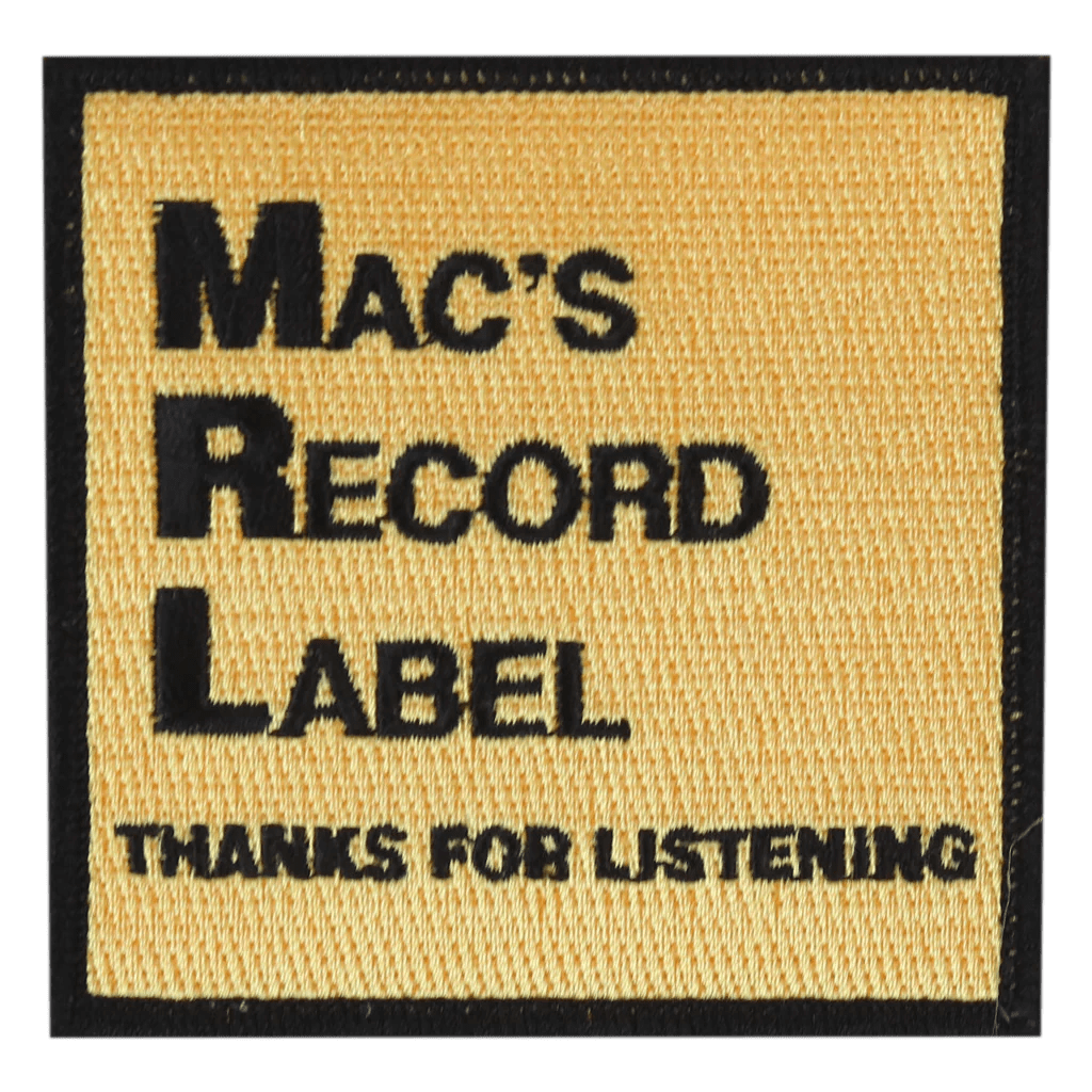 Mac DeMarco Mac's Record Label Patch