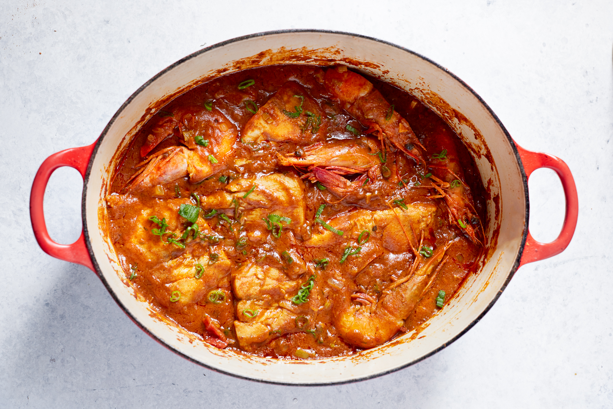 Creole Courtbouillon (Seafood Stew) Hello My Dumpling
