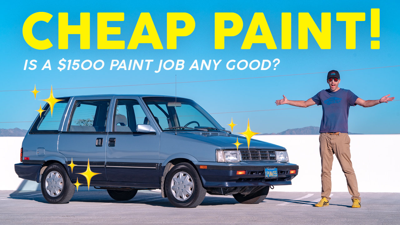 How Good is a CHEAP Paint Job?? Hello Road