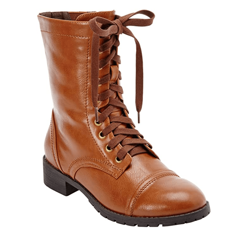wide width combat booties