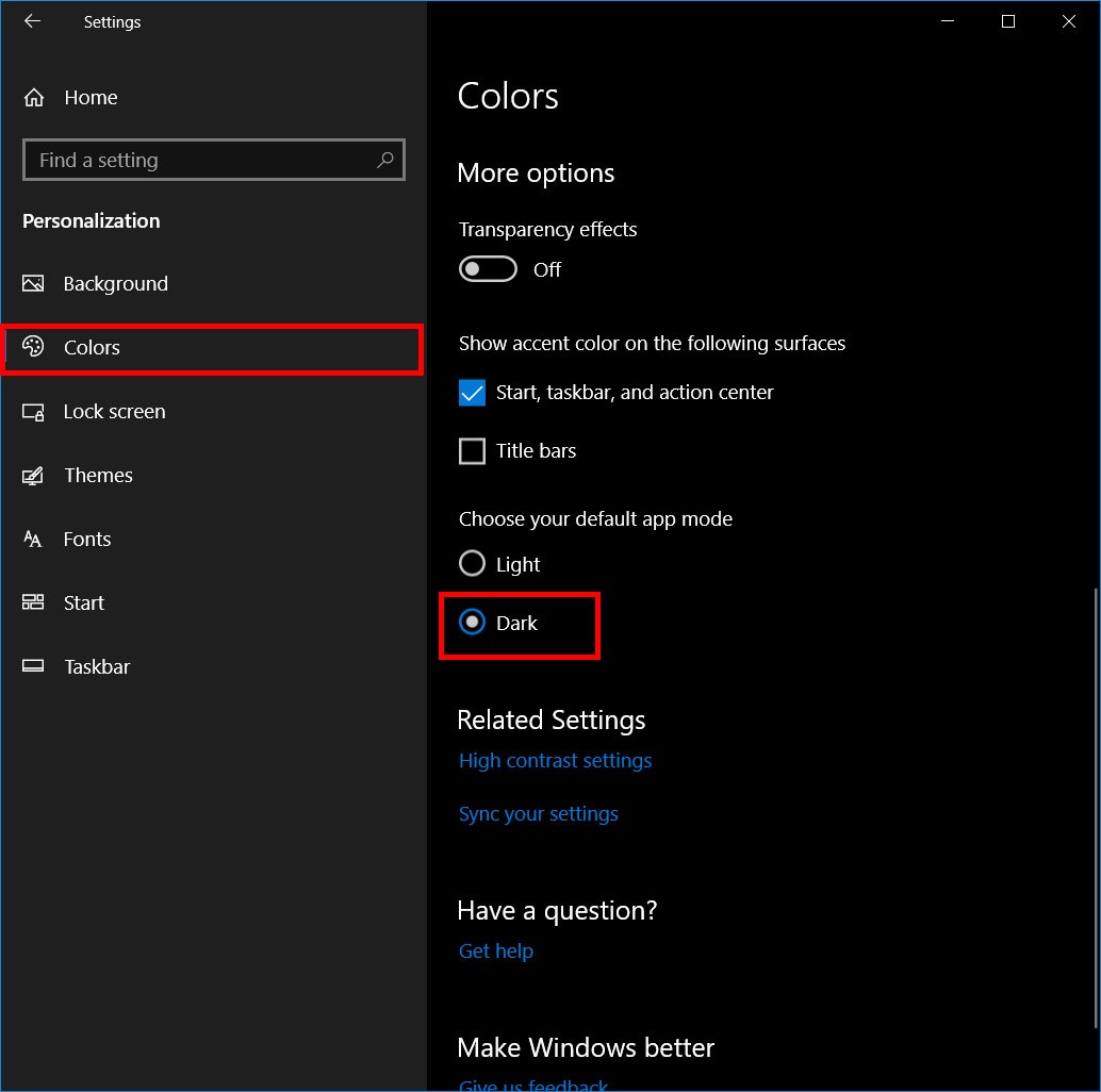 How to Enable Dark Mode in Windows 10 HelloTech How