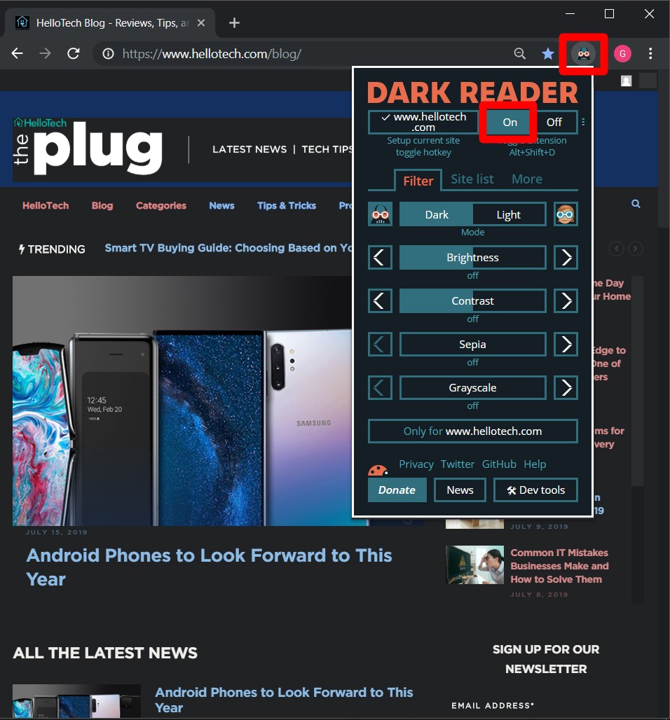 How to Enable Dark Mode on Chrome HelloTech How